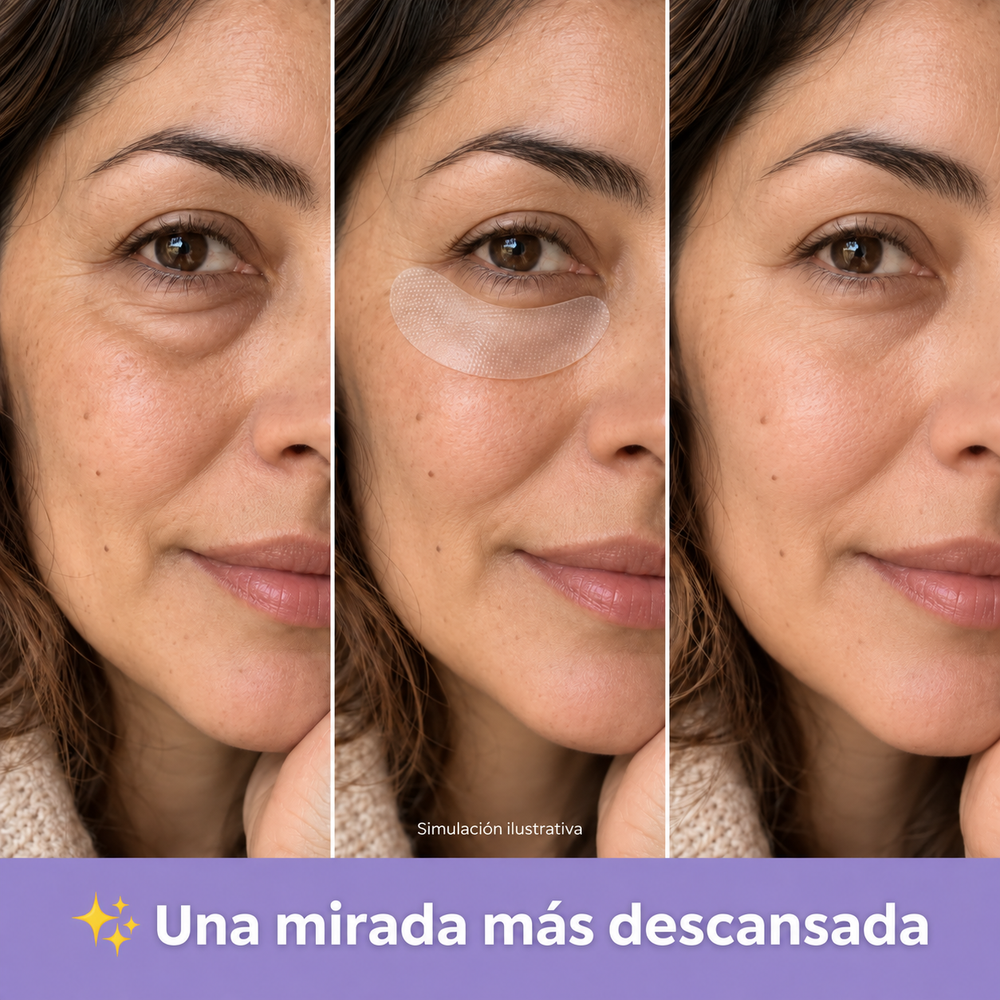 4. Menos bolsas, mirada más iluminada y líneas más suaves